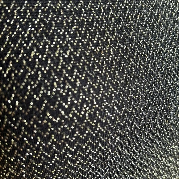 Lauren Ralph Lauren Sparkly Metallic Stretchy Ruched Dress - Picture 4 of 10